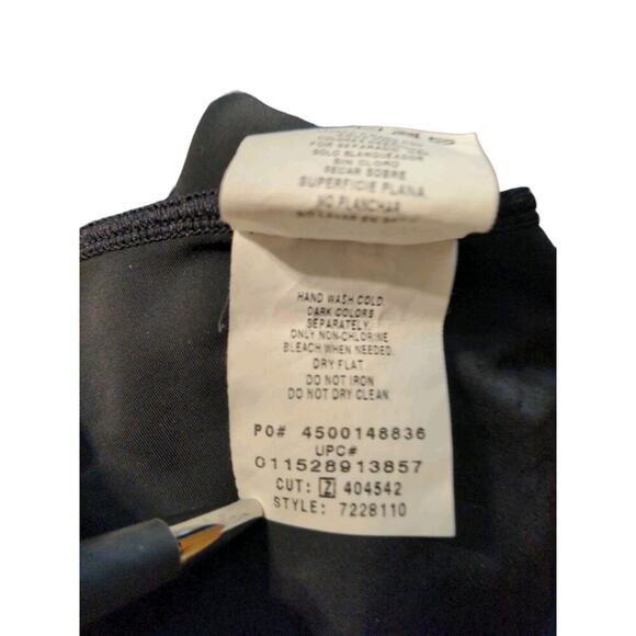 Vintage Speedo Women's Black One Piece Swimsuit Size 16 H - Picture 8 of 9